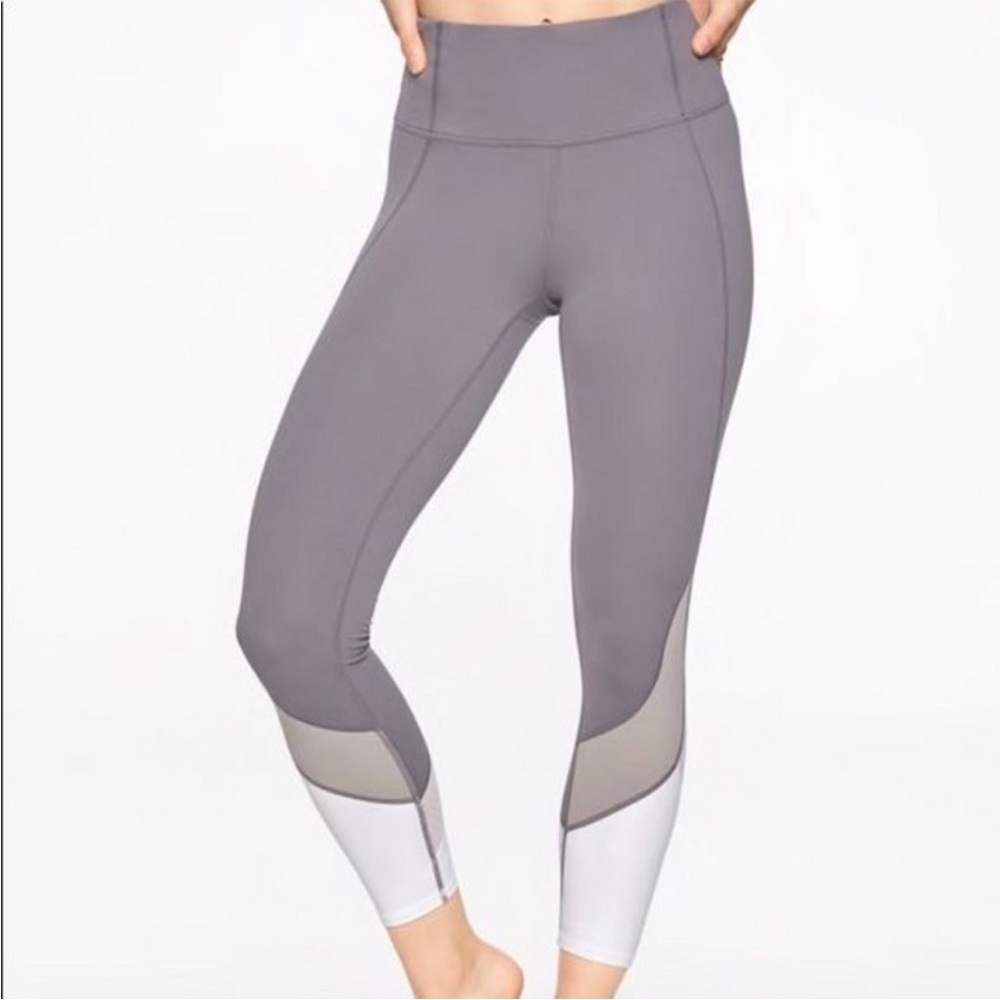 Athleta color block leggings